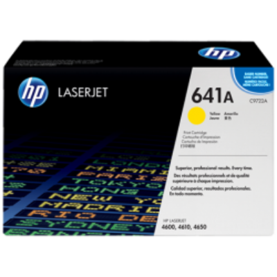 HP TONER 641A 4600 AMARELO (C9722A)